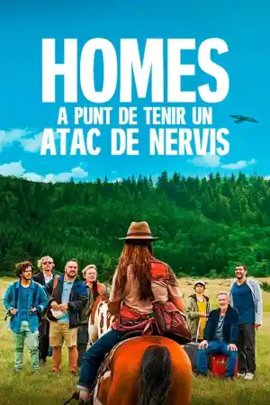 Hommes Au Bord De La Crise De Nerfs